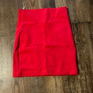 Red Windsor Bodycon Skirt | XS